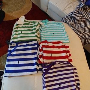 I'm selling 5 polo shirts sizes are 3XL